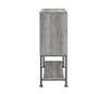 Claremont Sliding Door Bar Cabinet with Lower Shelf Grey Driftwood / CS-183038