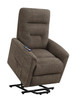 Henrietta Power Lift Recliner with Storage Pocket Brown / CS-609404P