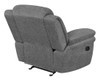 Bahrain Upholstered Glider Recliner Charcoal / CS-609543