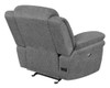 Bahrain Upholstered Power Glider Recliner Charcoal / CS-609543P