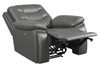 Flamenco Tufted Upholstered Power Recliner Charcoal / CS-610206P