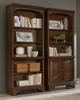 Hartshill 5-shelf Bookcase Burnished Oak / CS-881285