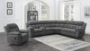 Bahrain 6-piece Upholstered Motion Sectional Charcoal / CS-609540