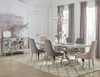 Antoine Upholstered Demi Arm Dining Side Chairs (Set of 2) / CS-108813