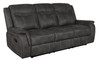 Lawrence Upholstered Tufted Back Motion Sofa / CS-603504