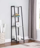 Pinckard 3-piece Ladder Desk Set Grey Stone and Black / CS-805801-S3