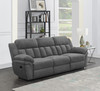 Bahrain Upholstered Motion Sofa Charcoal / CS-609541