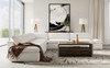 Divani Casa Kelly - Modern White Fabric Sectional Sofa / VGKKKF.2612-WHT-SECT