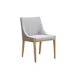 Modrest Fairview - Modern Grey & Brass Dining Chair / VGGA-6947CH-GRY-B-DC