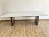 Modrest Auer - White Marble & Gold Dining Table / VGGM-DT-VALDERA-DT