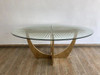 Modrest Chambers - Glass & Gold Dining Table / VGGM-DT-DOLORES-DT