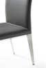 Modrest Taryn - Modern Dark Grey Dining Chair (Set of 2) / VGVC-B803-DKGRY