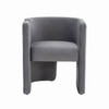 Modrest -Tirta Modern Grey Accent Chair / VGRH-AC-234-L-GREY-CH