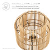 Nourish Bamboo Floor Lamp / EEI-5611