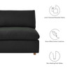Commix 8-Piece Down Filled Overstuffed Sectional Sofa / EEI-3363