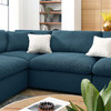 Commix Down Filled Overstuffed 8-Piece Sectional Sofa / EEI-3363