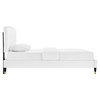 Alessi Performance Velvet Queen Platform Bed / MOD-6284