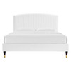 Alessi Performance Velvet Queen Platform Bed / MOD-6284