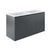 Bryn 48" Wall-Mount Double Sink Bathroom Vanity / EEI-5781