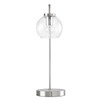 Silo Glass Globe Glass and Metal Table Lamp / EEI-5617