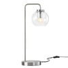 Silo Glass Globe Glass and Metal Table Lamp / EEI-5617