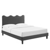 Current Performance Velvet Twin Platform Bed / MOD-6729