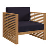 Carlsbad Teak Wood Outdoor Patio Armchair / EEI-5606