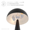 Selena Metal Table Lamp / EEI-5624