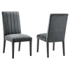 Catalyst Performance Velvet Dining Side Chairs - Set of 2 / EEI-5081