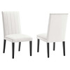 Catalyst Performance Velvet Dining Side Chairs - Set of 2 / EEI-5081
