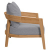 Brisbane Teak Wood Outdoor Patio Armchair / EEI-5602