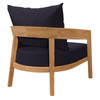 Brisbane Teak Wood Outdoor Patio Armchair / EEI-5602