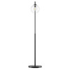 Silo Glass Globe Glass and Metal Floor Lamp / EEI-5616