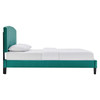 Alessi Performance Velvet Queen Platform Bed / MOD-6283