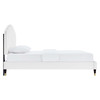 Daisy Performance Velvet Queen Platform Bed / MOD-6288