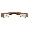 Transmit 55" Wall Mount Corner Wood Office Desk / EEI-5863