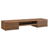 Render Wall Mount Wood Office Desk / EEI-5865