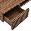 Render Wall Mount Wood Office Desk / EEI-5865