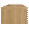 Render Wall Mount Wood Office Desk / EEI-5865