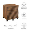Render Wood File Cabinet / EEI-5704