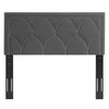 Greta Performance Velvet King/California King Headboard / MOD-6322