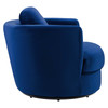 Pirouette Performance Velvet Swivel Armchair / EEI-4345