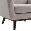 Engage Herringbone Fabric Armchair / EEI-5868