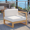 Upland Outdoor Patio Right-Arm Chair / EEI-4123