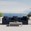 Saybrook 3-Piece Outdoor Patio Upholstered Sectional Sofa / EEI-4379