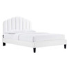 Daisy Performance Velvet Twin Platform Bed / MOD-7043