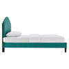 Daisy Performance Velvet Twin Platform Bed / MOD-7043