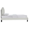 Daisy Performance Velvet Twin Platform Bed / MOD-7043