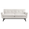 Engage Herringbone Fabric Loveseat / EEI-5759
