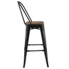 Promenade Bar Stool Metal Set of 2 / EEI-3899